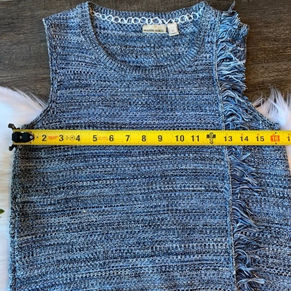 Anthropologie Holding Horses fringe sweater dress - Picture 6 of 8